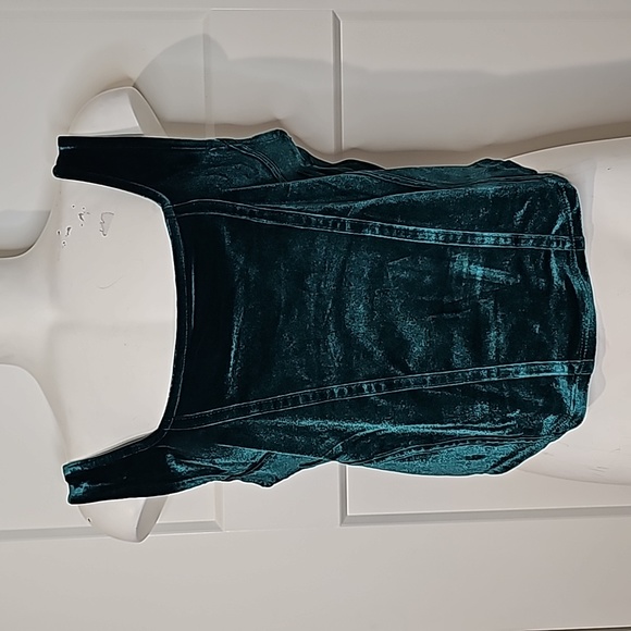 just polly Tops - Just Polly New York Emerald Green Corset Style Top
